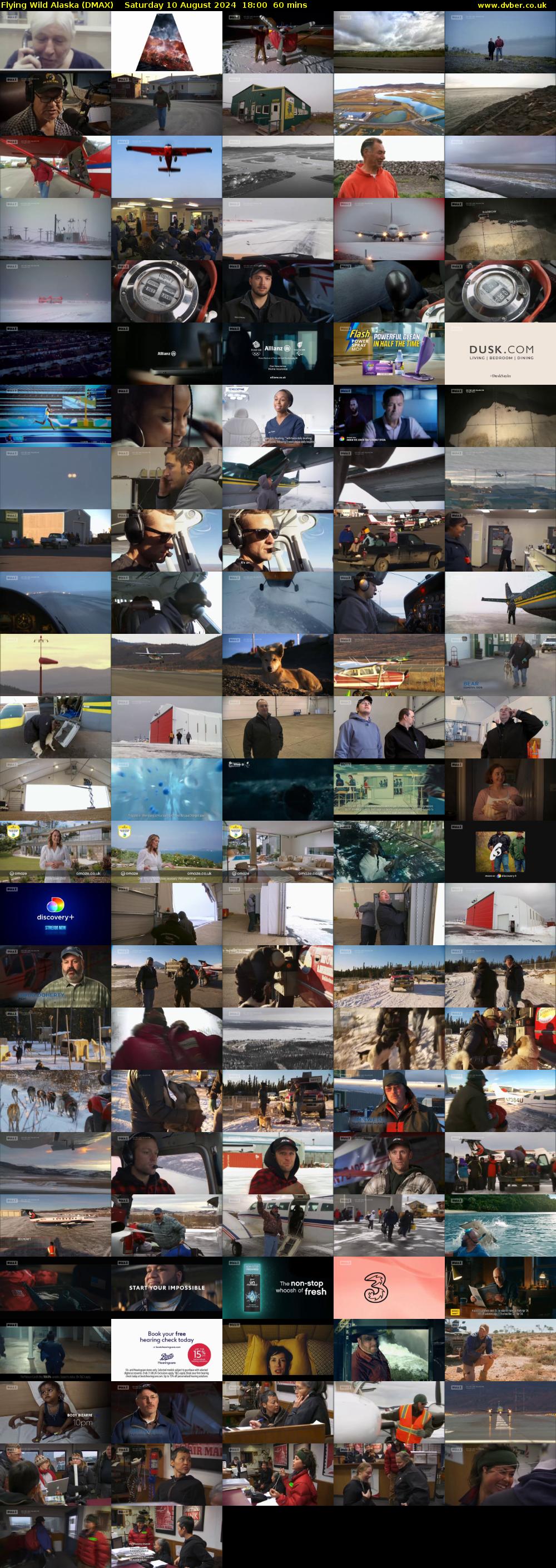 Flying Wild Alaska (DMAX) Saturday 10 August 2024 18:00 - 19:00