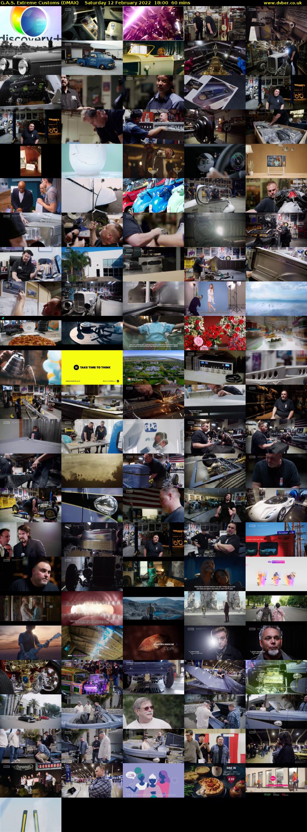 G.A.S. Extreme Customs (DMAX) Saturday 12 February 2022 18:00 - 19:00