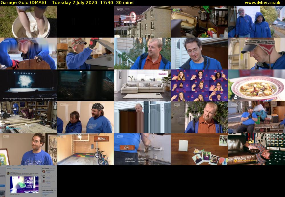 Garage Gold (DMAX) Tuesday 7 July 2020 17:30 - 18:00