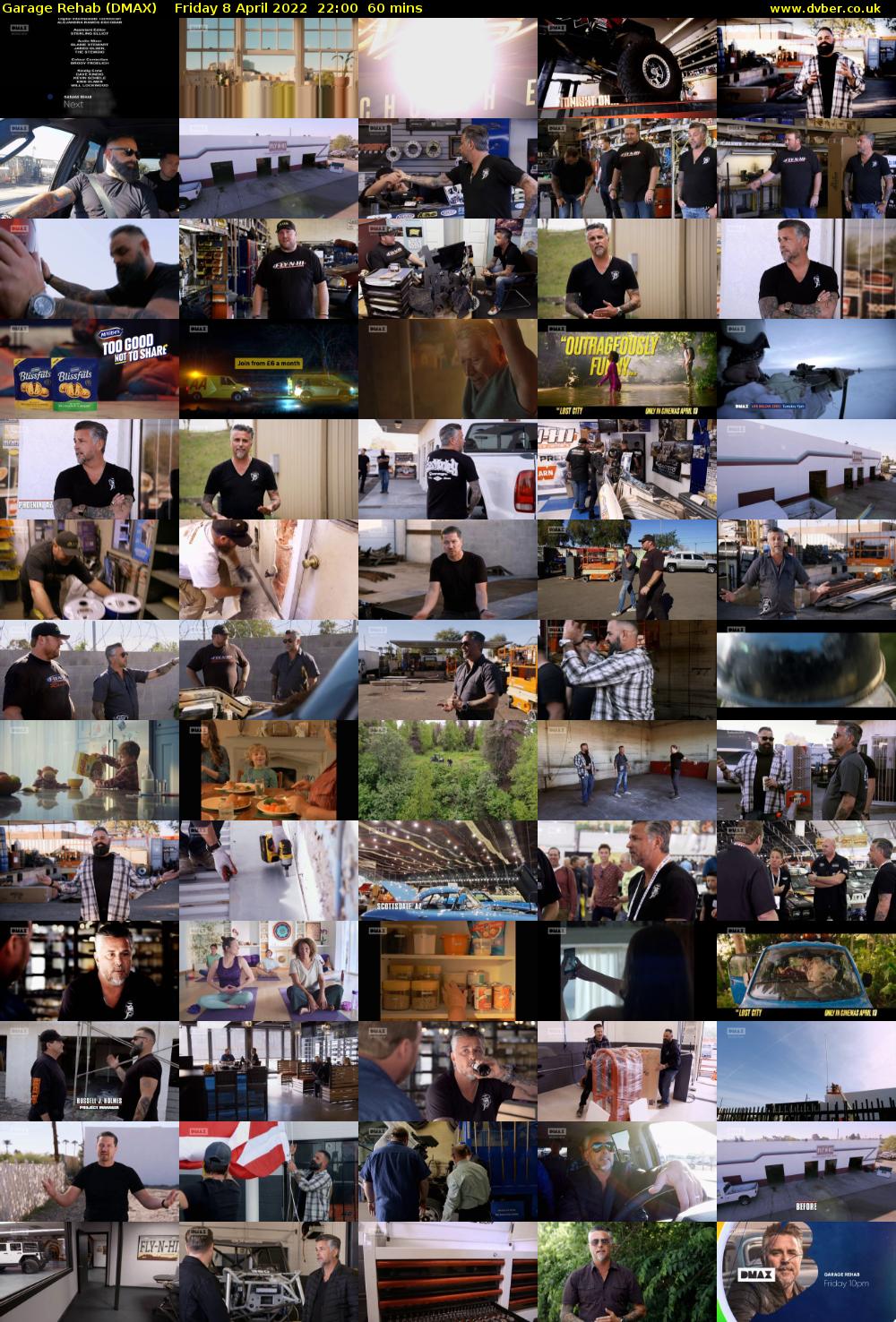Garage Rehab (DMAX) Friday 8 April 2022 22:00 - 23:00