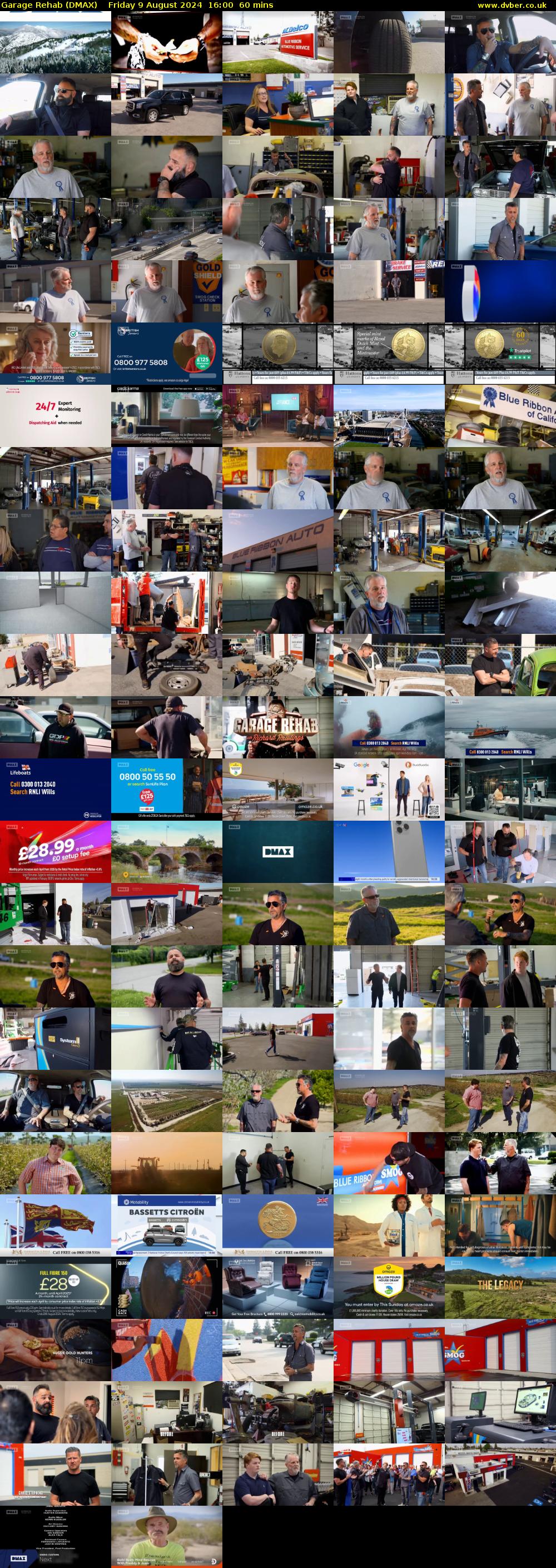 Garage Rehab (DMAX) Friday 9 August 2024 16:00 - 17:00
