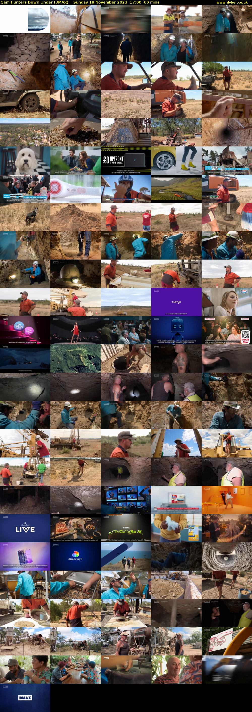 Gem Hunters Down Under (DMAX) Sunday 19 November 2023 17:00 - 18:00