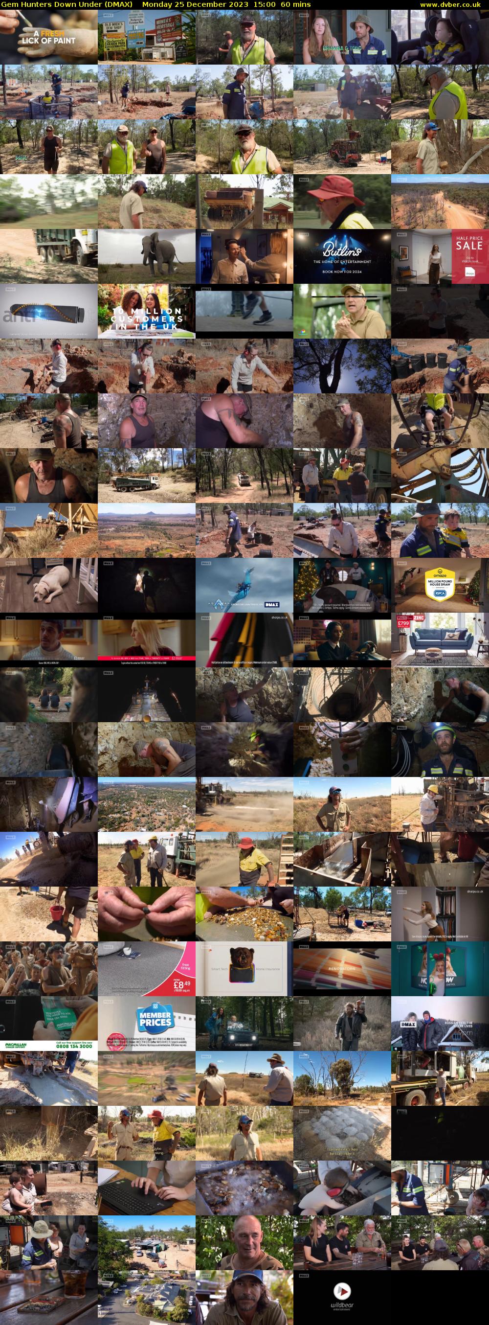 Gem Hunters Down Under (DMAX) Monday 25 December 2023 15:00 - 16:00