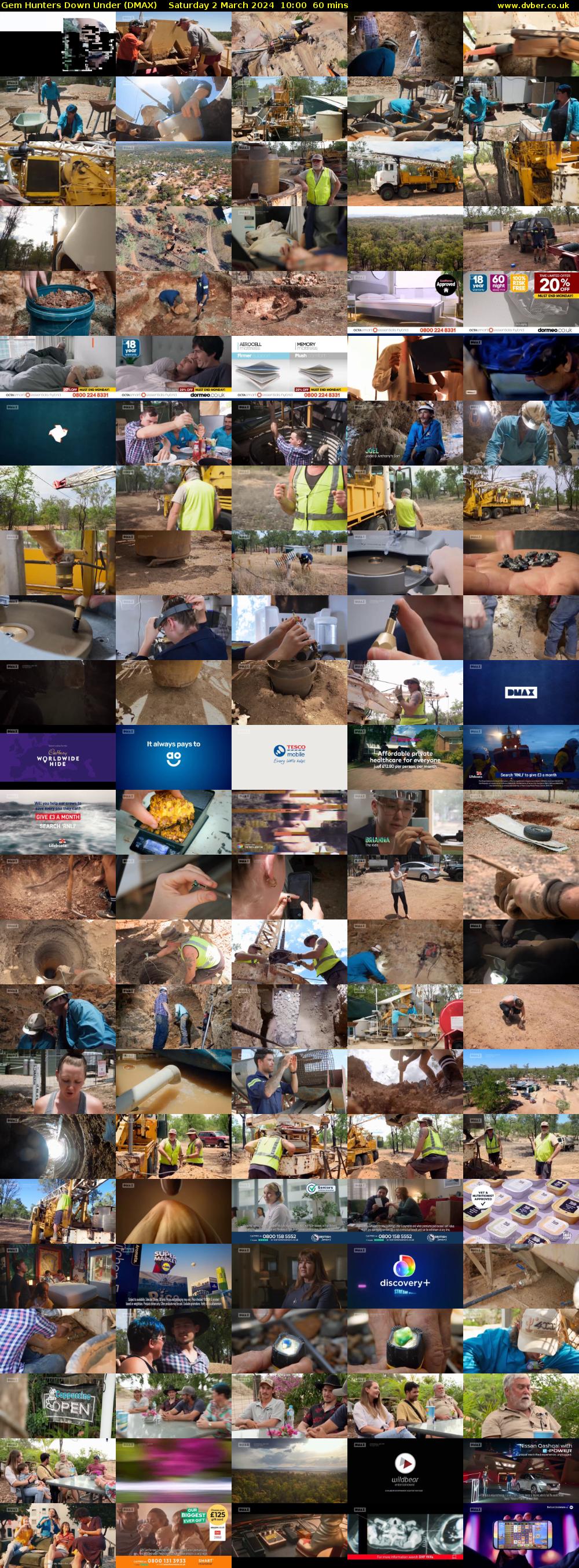 Gem Hunters Down Under (DMAX) Saturday 2 March 2024 10:00 - 11:00