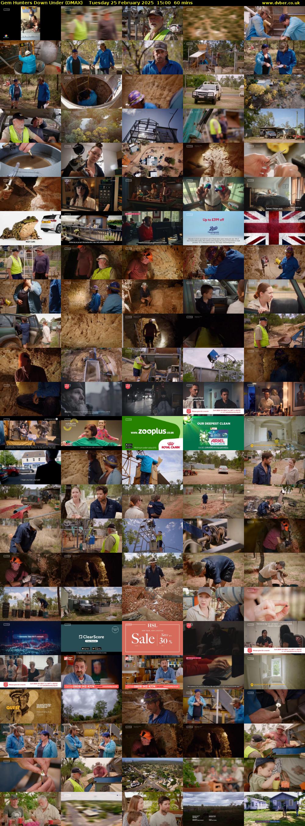 Gem Hunters Down Under (DMAX) Tuesday 25 February 2025 15:00 - 16:00