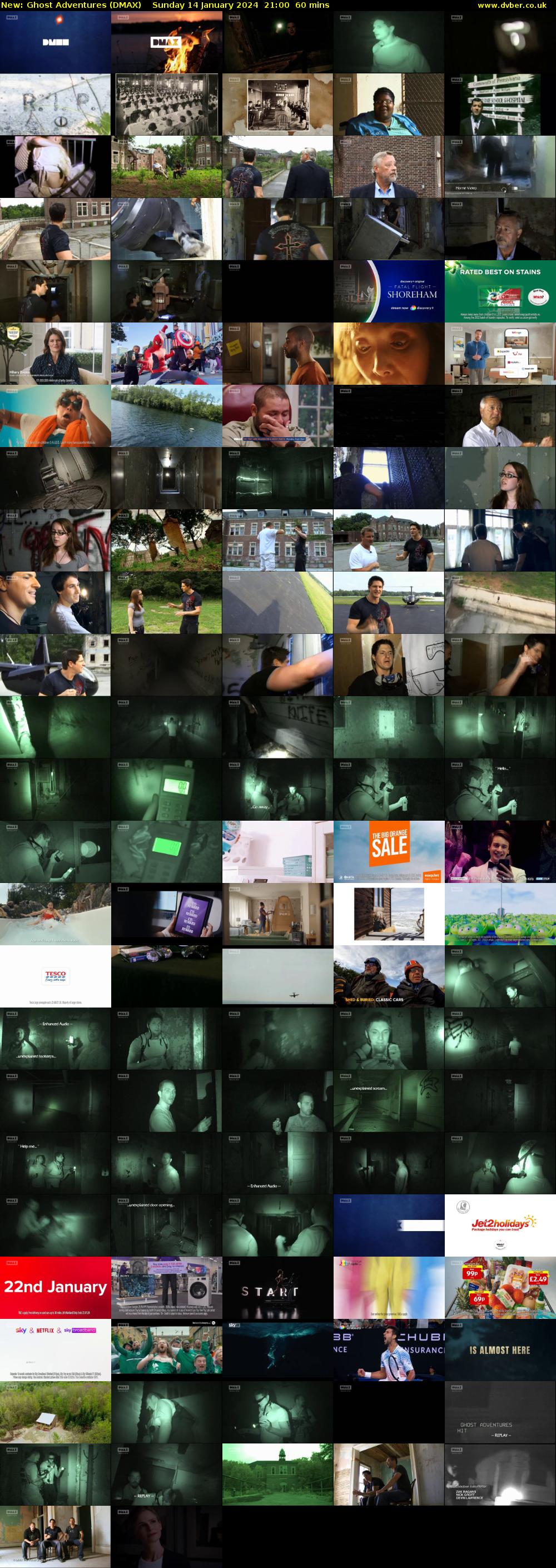 Ghost Adventures (DMAX) Sunday 14 January 2024 21:00 - 22:00