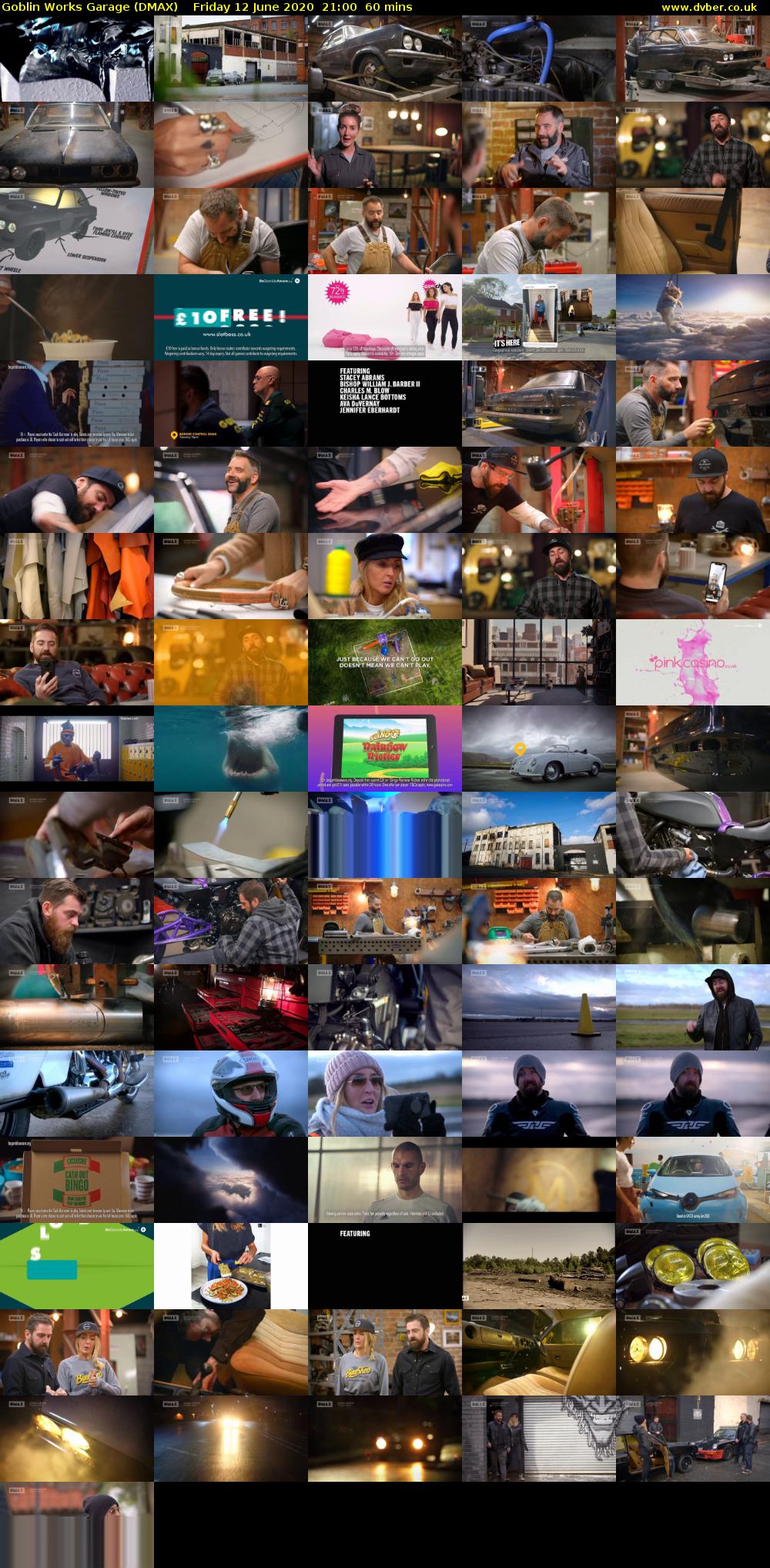 Goblin Works Garage (DMAX) Friday 12 June 2020 21:00 - 22:00