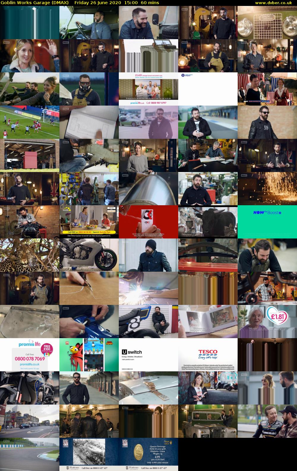 Goblin Works Garage (DMAX) Friday 26 June 2020 15:00 - 16:00