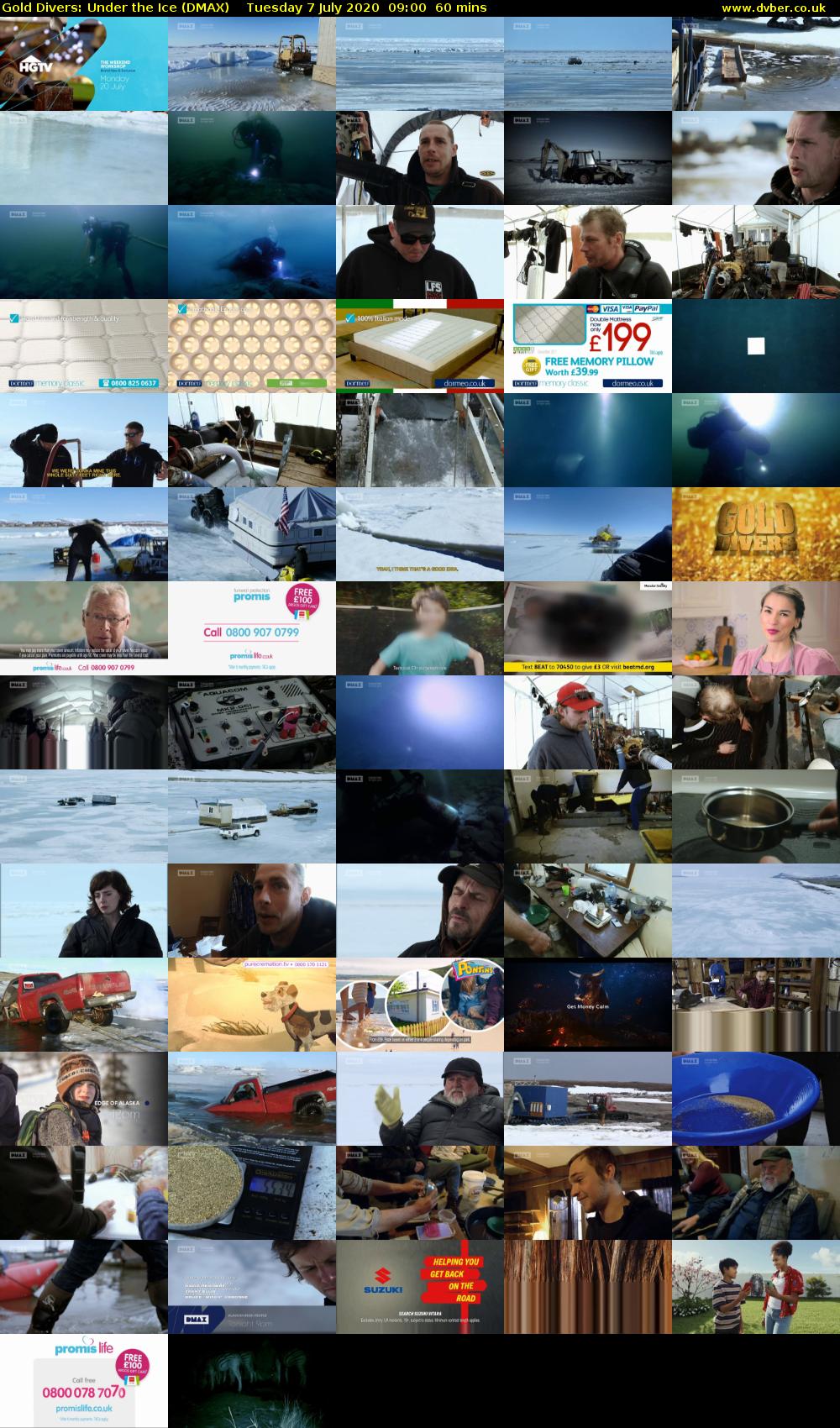 Gold Divers: Under the Ice (DMAX) Tuesday 7 July 2020 09:00 - 10:00