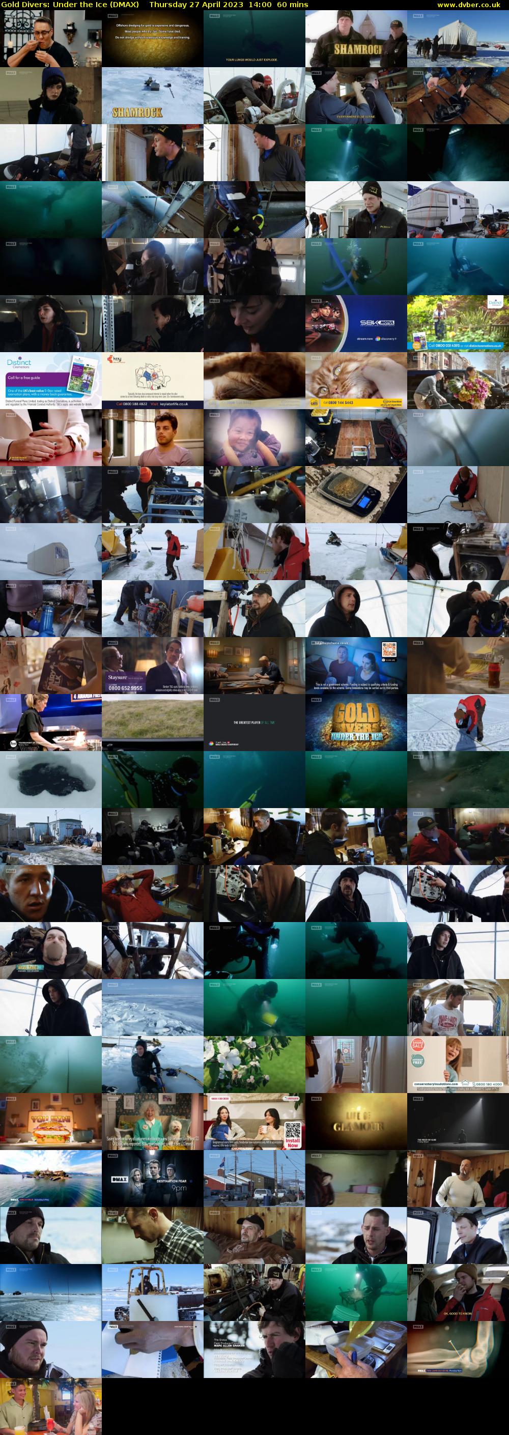 Gold Divers: Under the Ice (DMAX) Thursday 27 April 2023 14:00 - 15:00