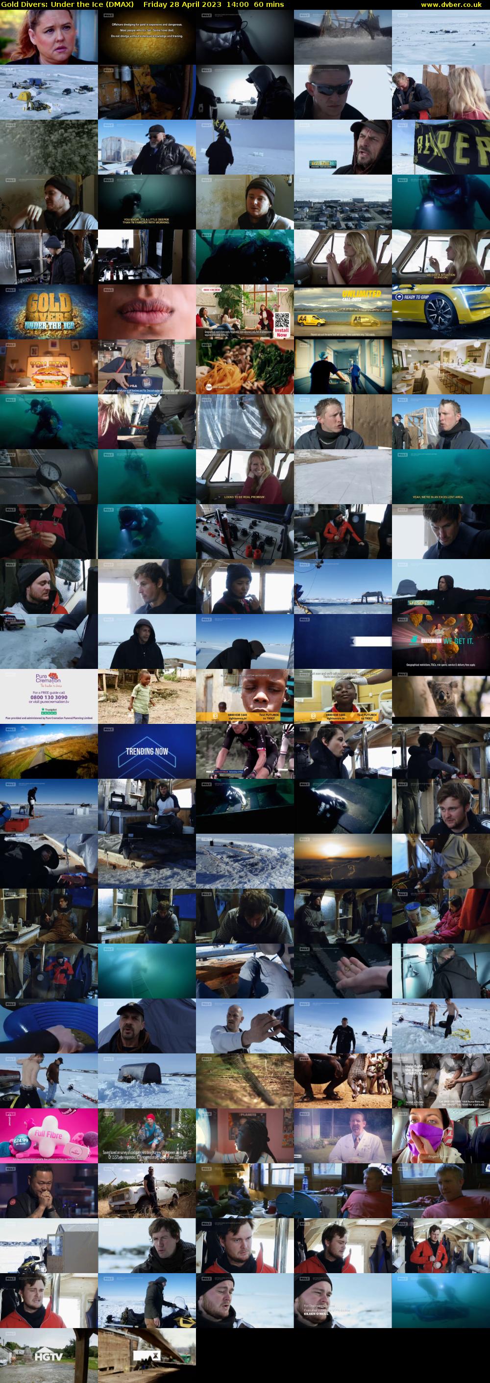 Gold Divers: Under the Ice (DMAX) Friday 28 April 2023 14:00 - 15:00