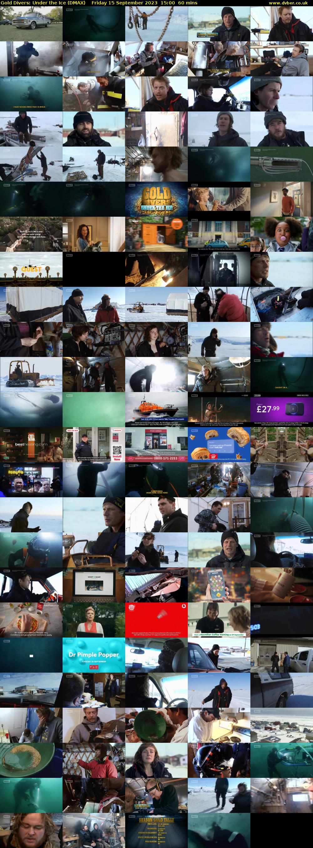 Gold Divers: Under the Ice (DMAX) Friday 15 September 2023 15:00 - 16:00