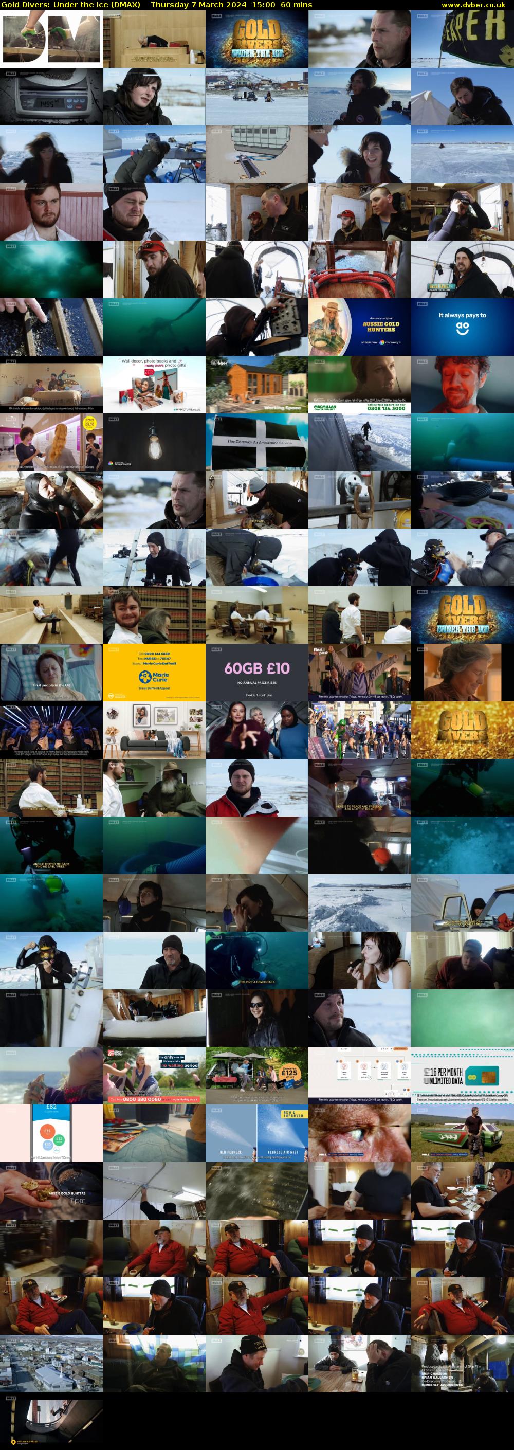 Gold Divers: Under the Ice (DMAX) Thursday 7 March 2024 15:00 - 16:00
