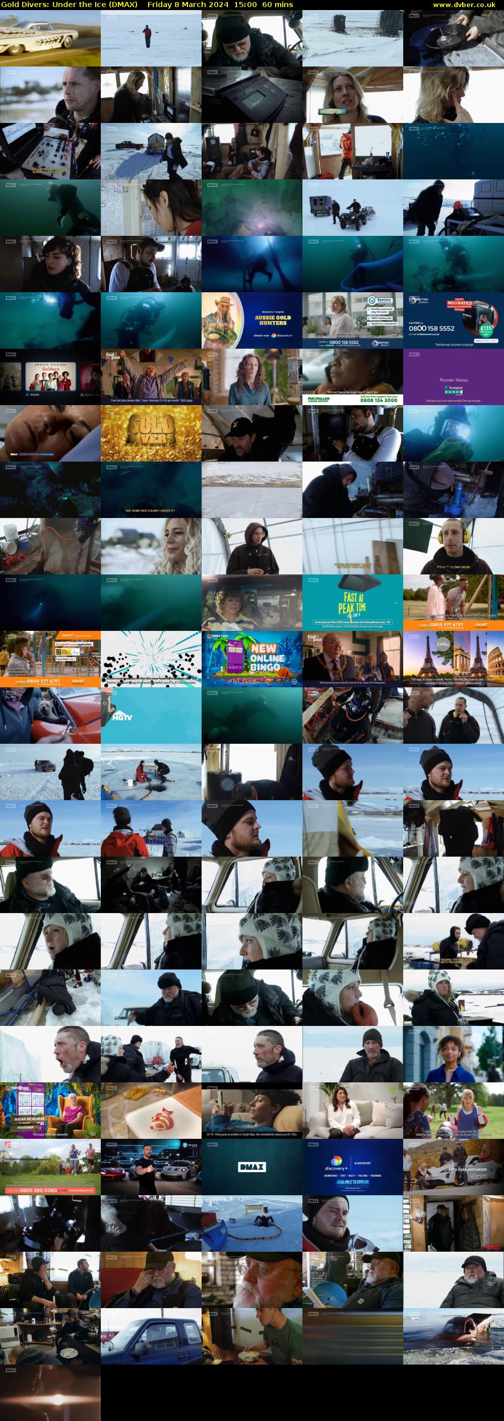 Gold Divers: Under the Ice (DMAX) Friday 8 March 2024 15:00 - 16:00