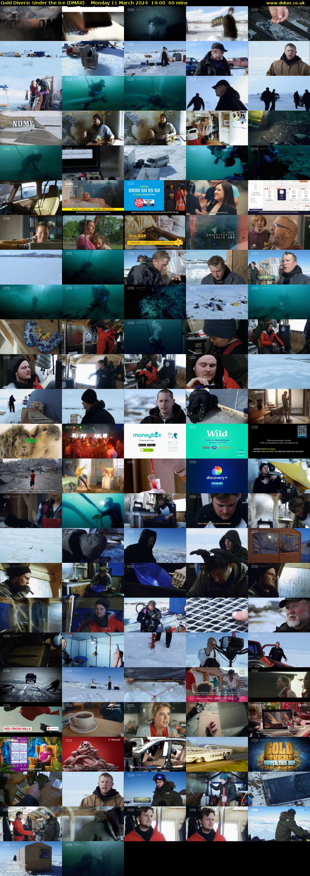 Gold Divers: Under the Ice (DMAX) Monday 11 March 2024 14:00 - 15:00