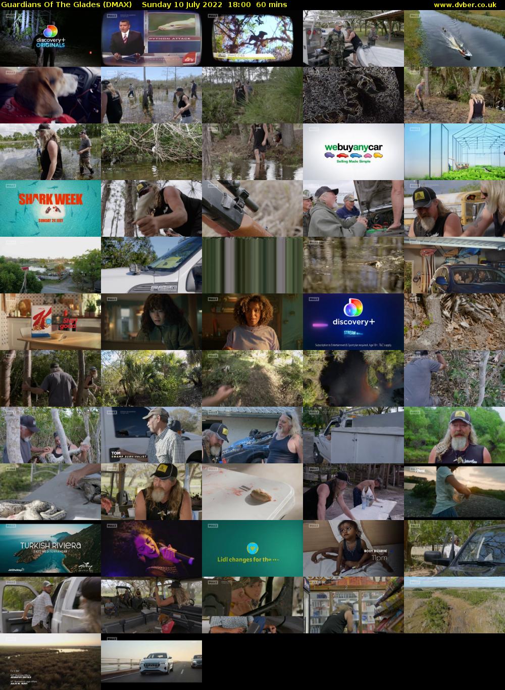 Guardians Of The Glades (DMAX) Sunday 10 July 2022 18:00 - 19:00