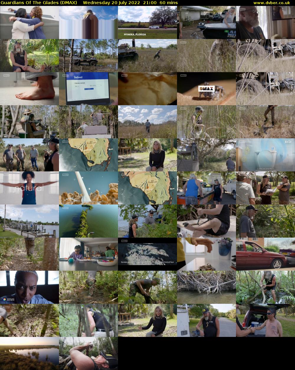 Guardians Of The Glades (DMAX) Wednesday 20 July 2022 21:00 - 22:00