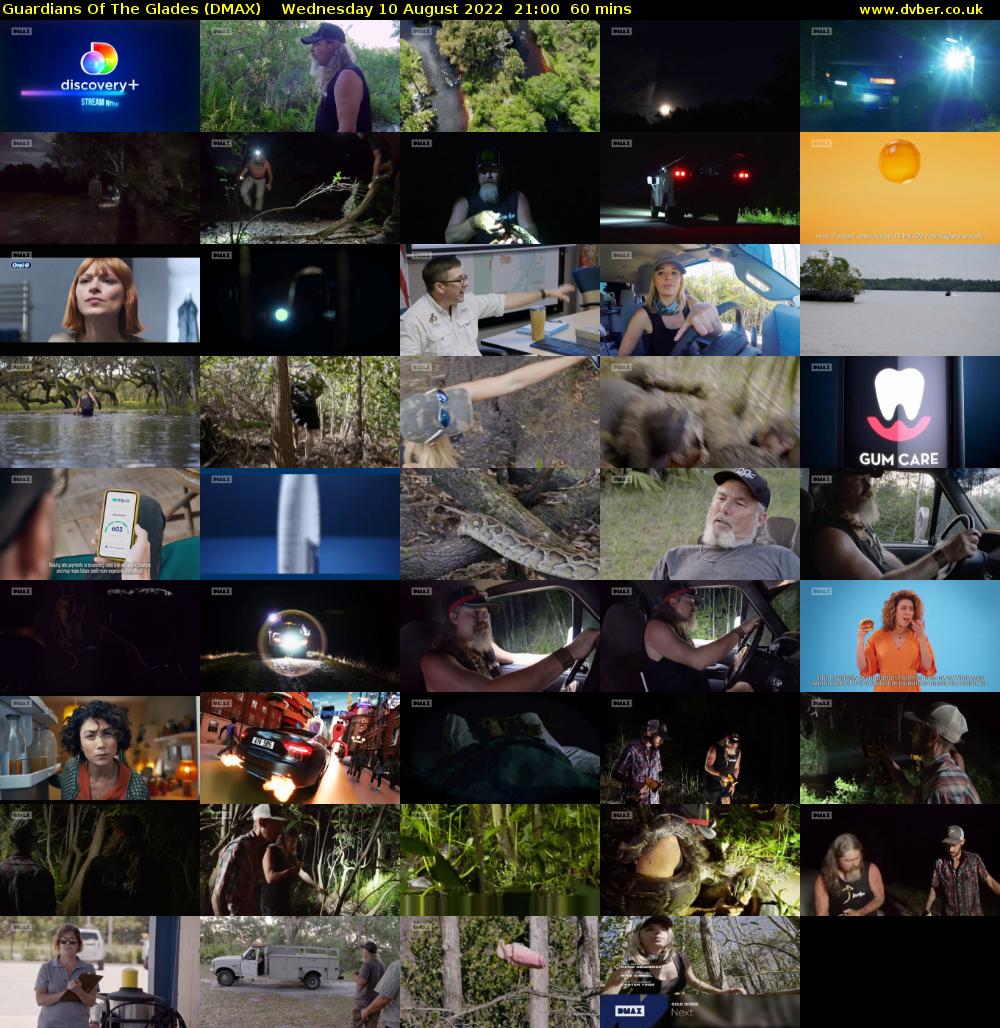 Guardians Of The Glades (DMAX) Wednesday 10 August 2022 21:00 - 22:00