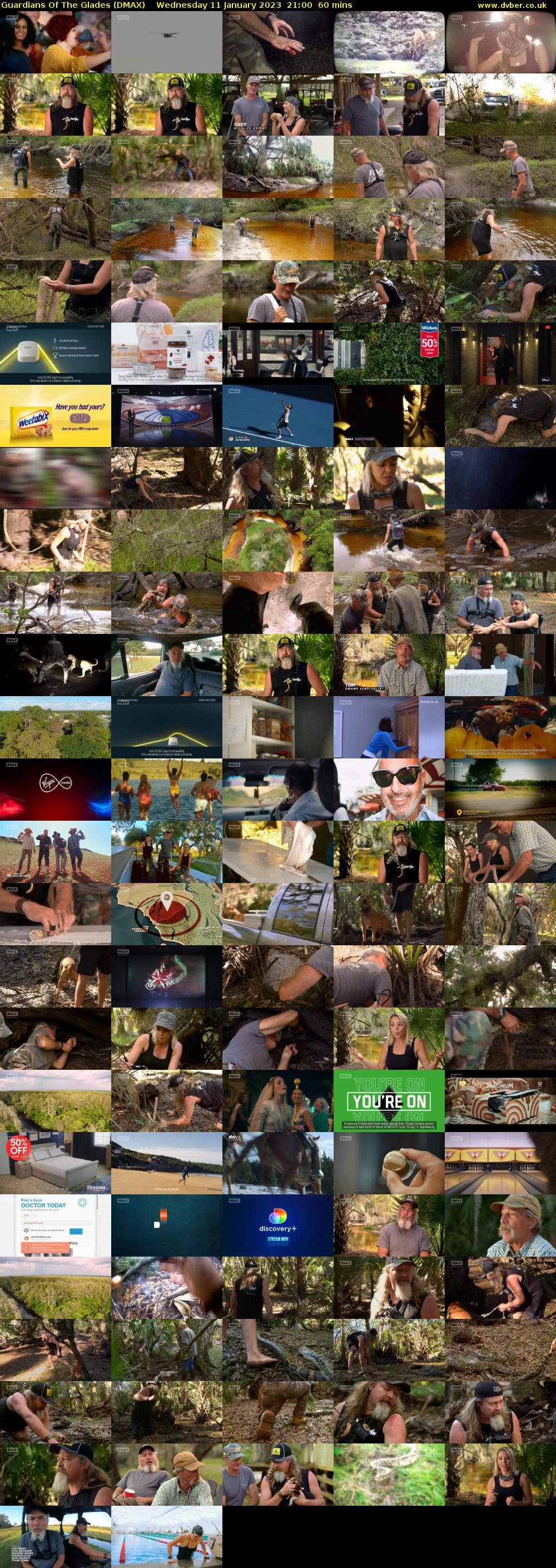 Guardians Of The Glades (DMAX) Wednesday 11 January 2023 21:00 - 22:00