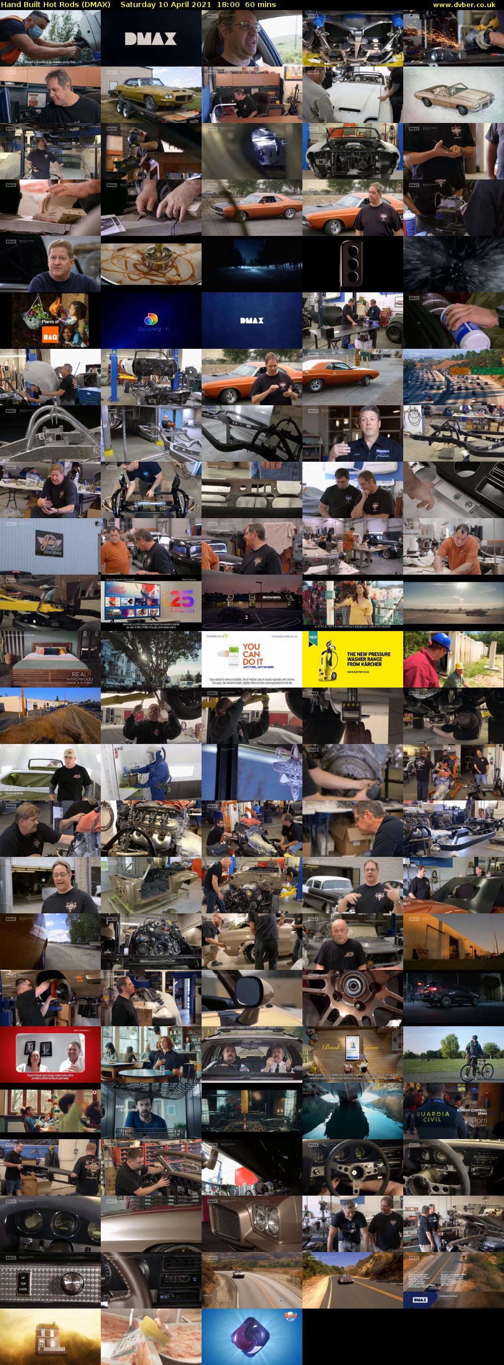 Hand Built Hot Rods (DMAX) Saturday 10 April 2021 18:00 - 19:00