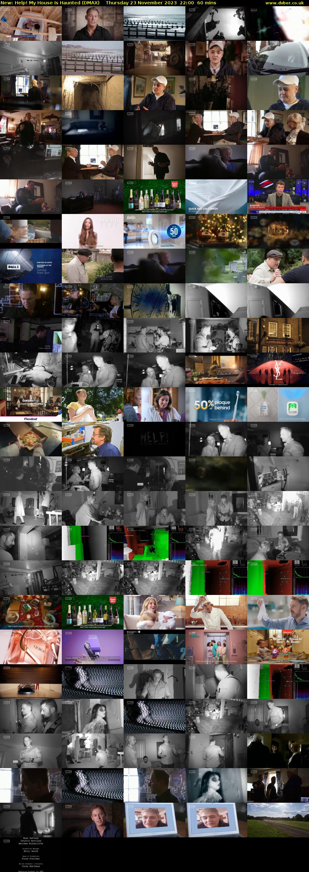 Help! My House Is Haunted (DMAX) Thursday 23 November 2023 22:00 - 23:00