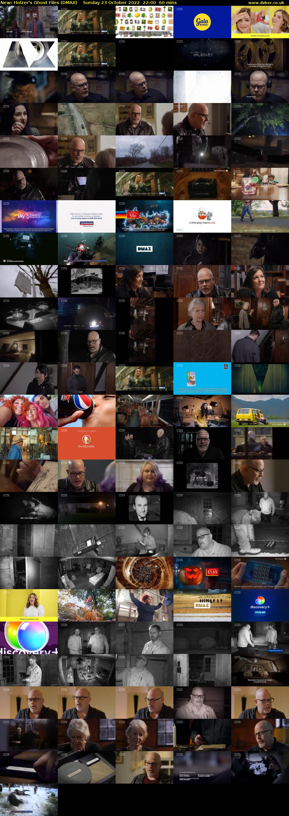 Holzer's Ghost Files (DMAX) Sunday 23 October 2022 22:00 - 23:00