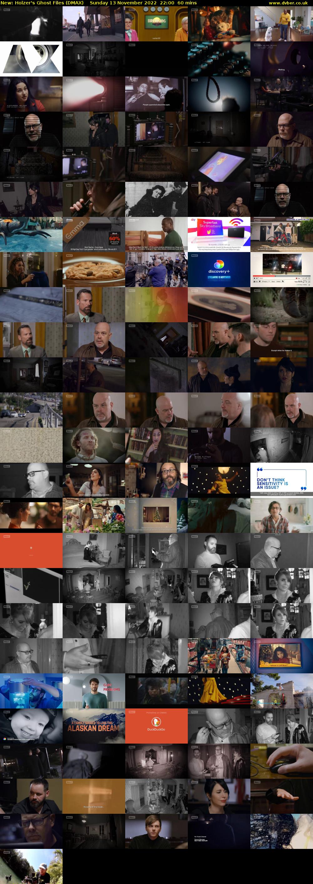 Holzer's Ghost Files (DMAX) Sunday 13 November 2022 22:00 - 23:00