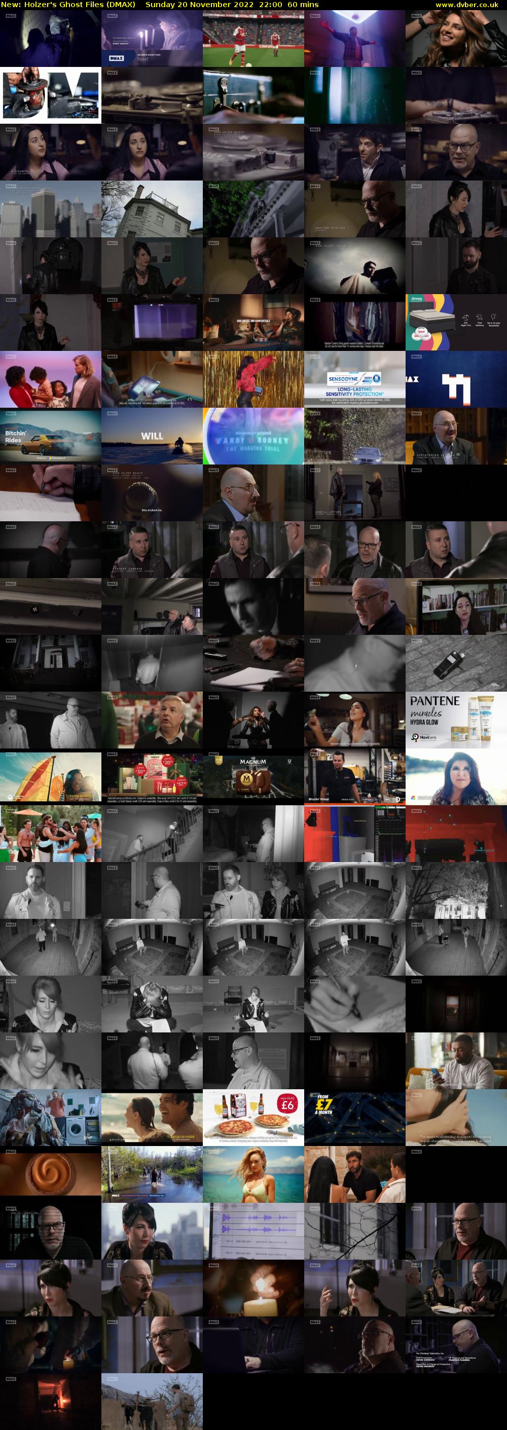Holzer's Ghost Files (DMAX) Sunday 20 November 2022 22:00 - 23:00