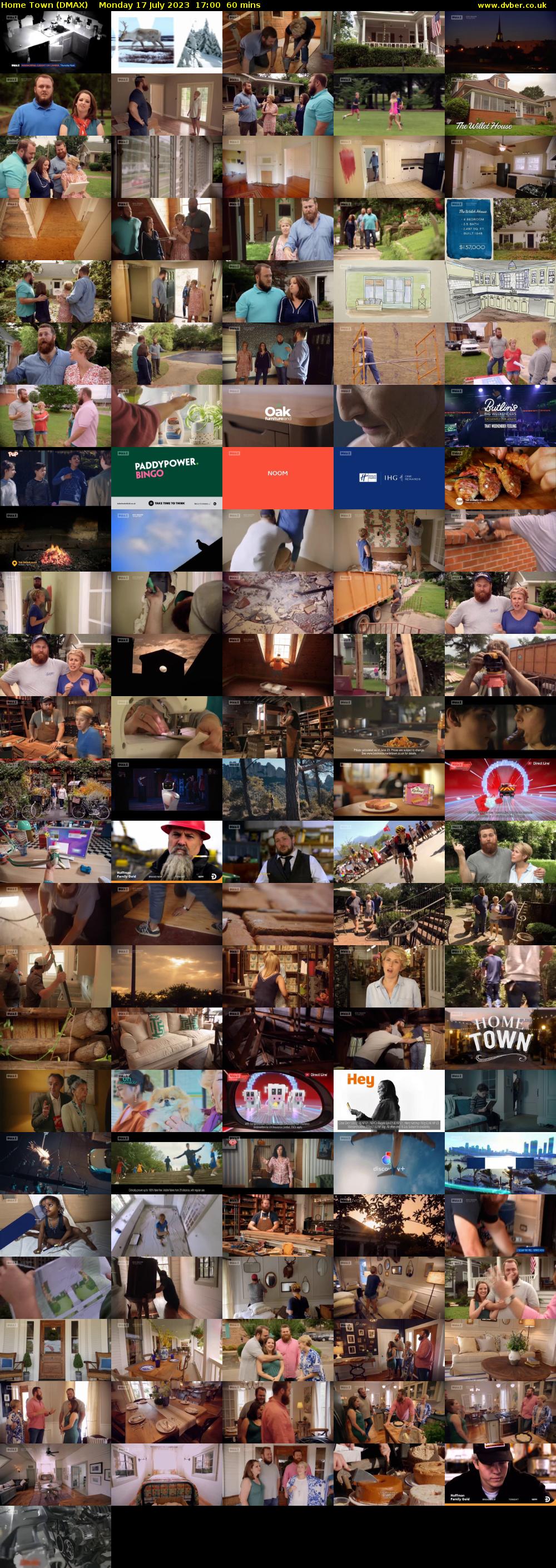 Home Town (DMAX) Monday 17 July 2023 17:00 - 18:00