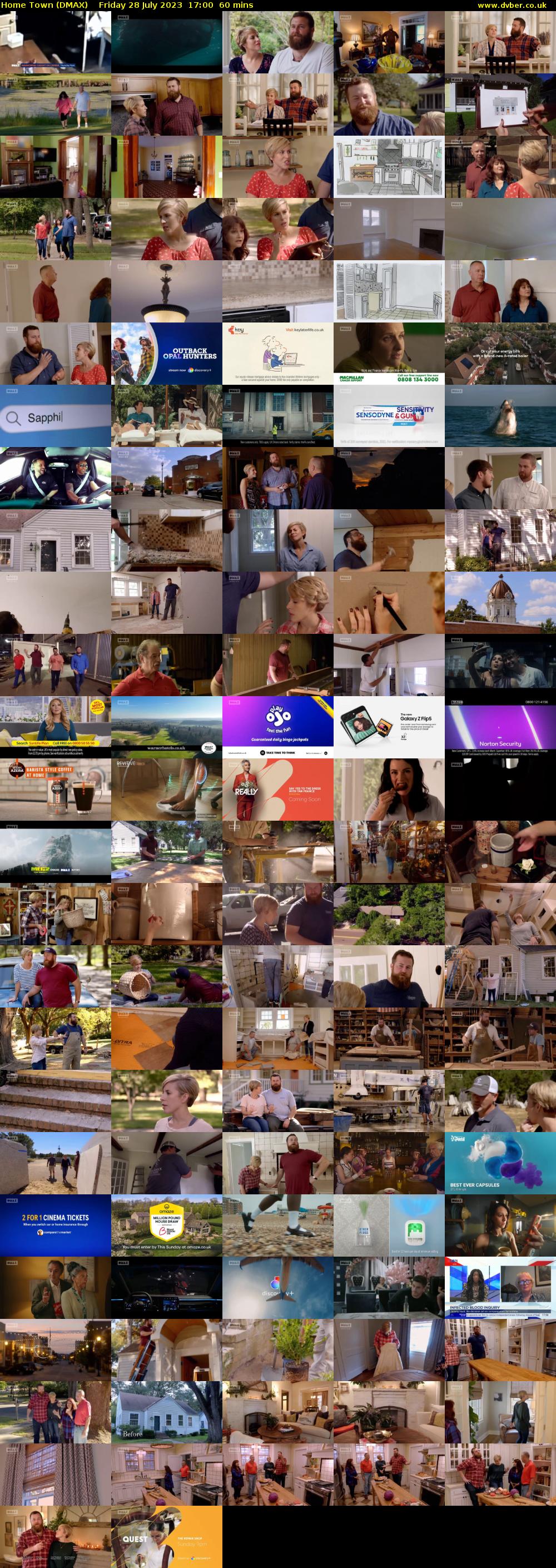 Home Town (DMAX) Friday 28 July 2023 17:00 - 18:00