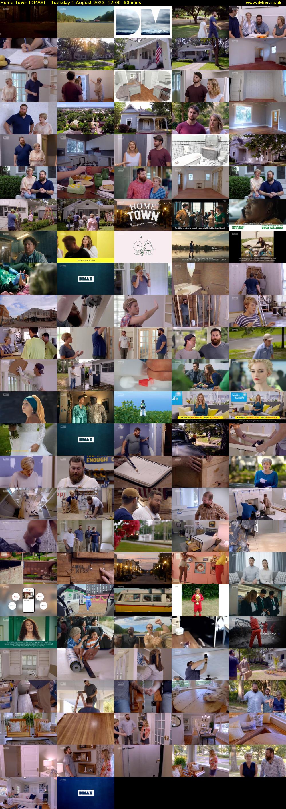 Home Town (DMAX) Tuesday 1 August 2023 17:00 - 18:00