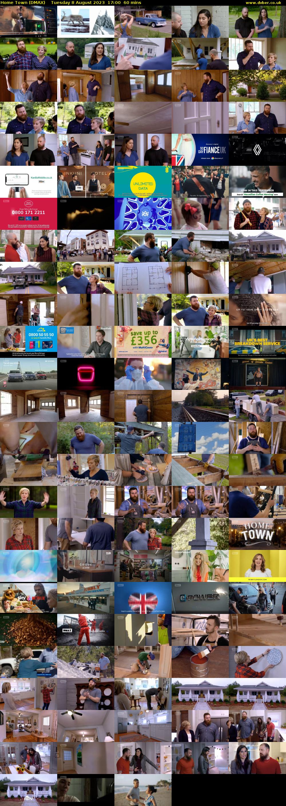 Home Town (DMAX) Tuesday 8 August 2023 17:00 - 18:00