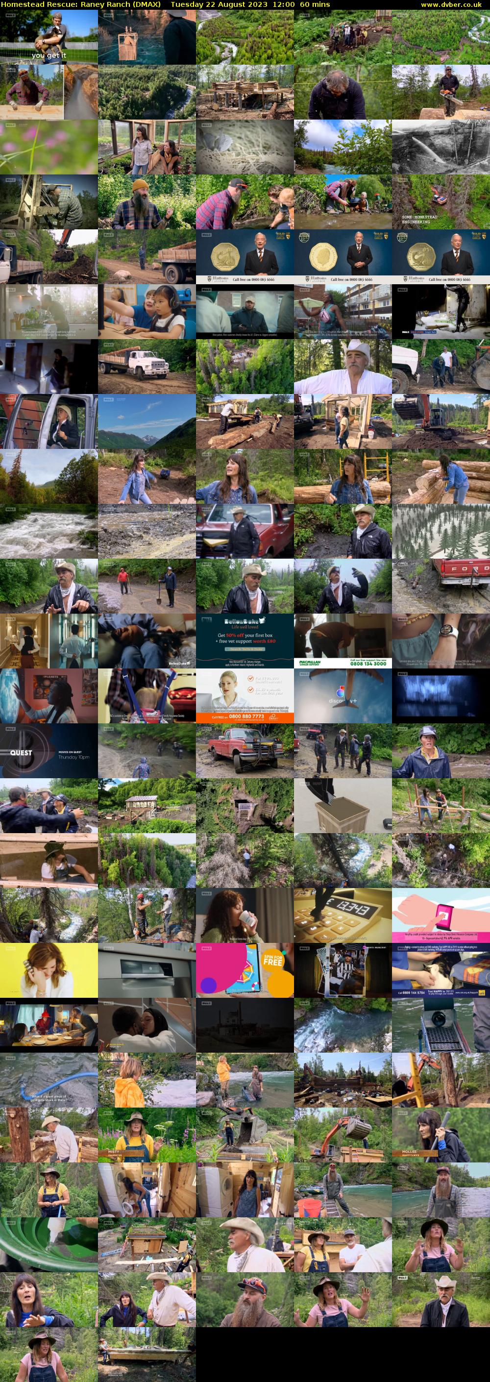 Homestead Rescue: Raney Ranch (DMAX) Tuesday 22 August 2023 12:00 - 13:00