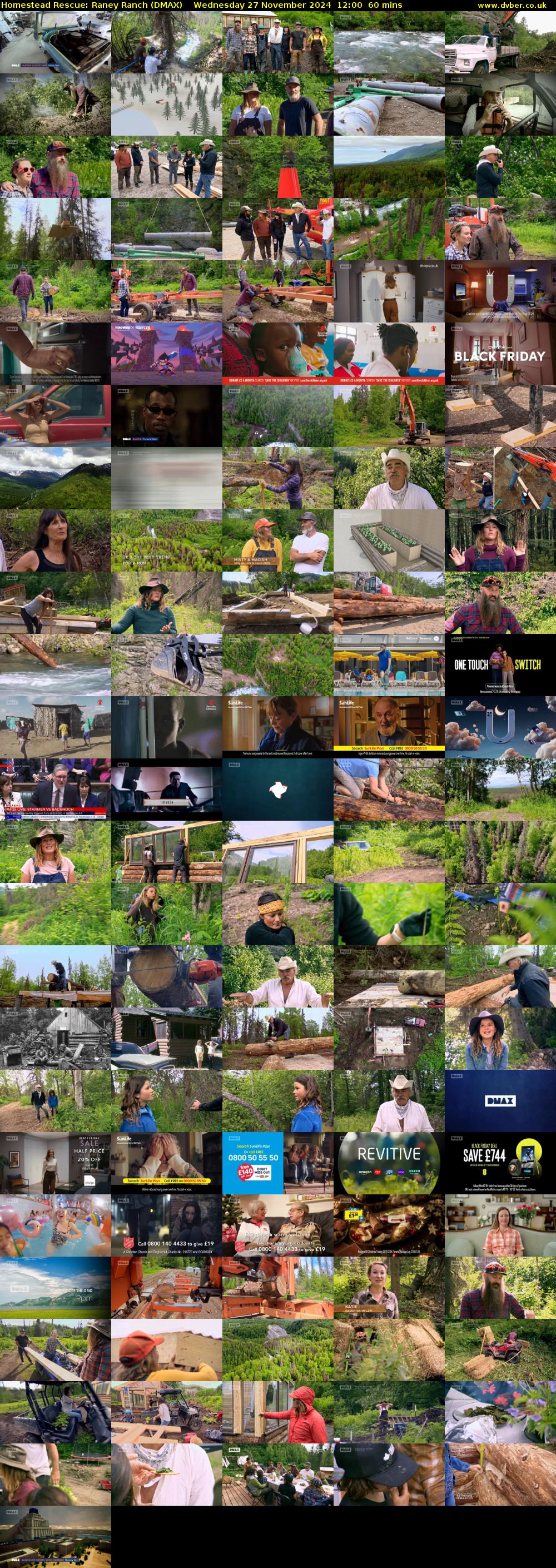 Homestead Rescue: Raney Ranch (DMAX) Wednesday 27 November 2024 12:00 - 13:00