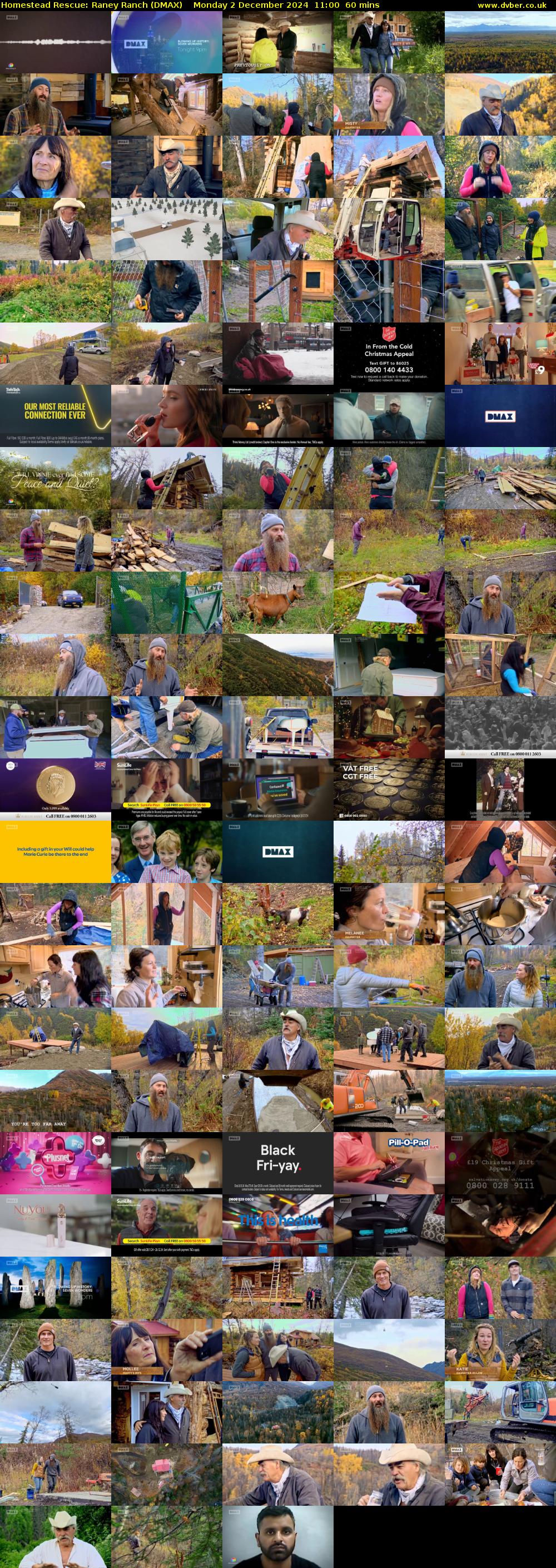 Homestead Rescue: Raney Ranch (DMAX) Monday 2 December 2024 11:00 - 12:00