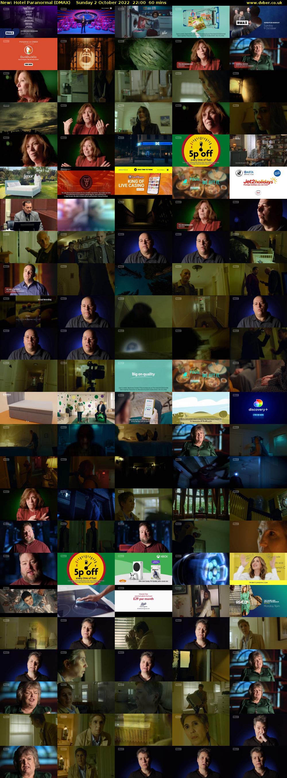 Hotel Paranormal (DMAX) Sunday 2 October 2022 22:00 - 23:00