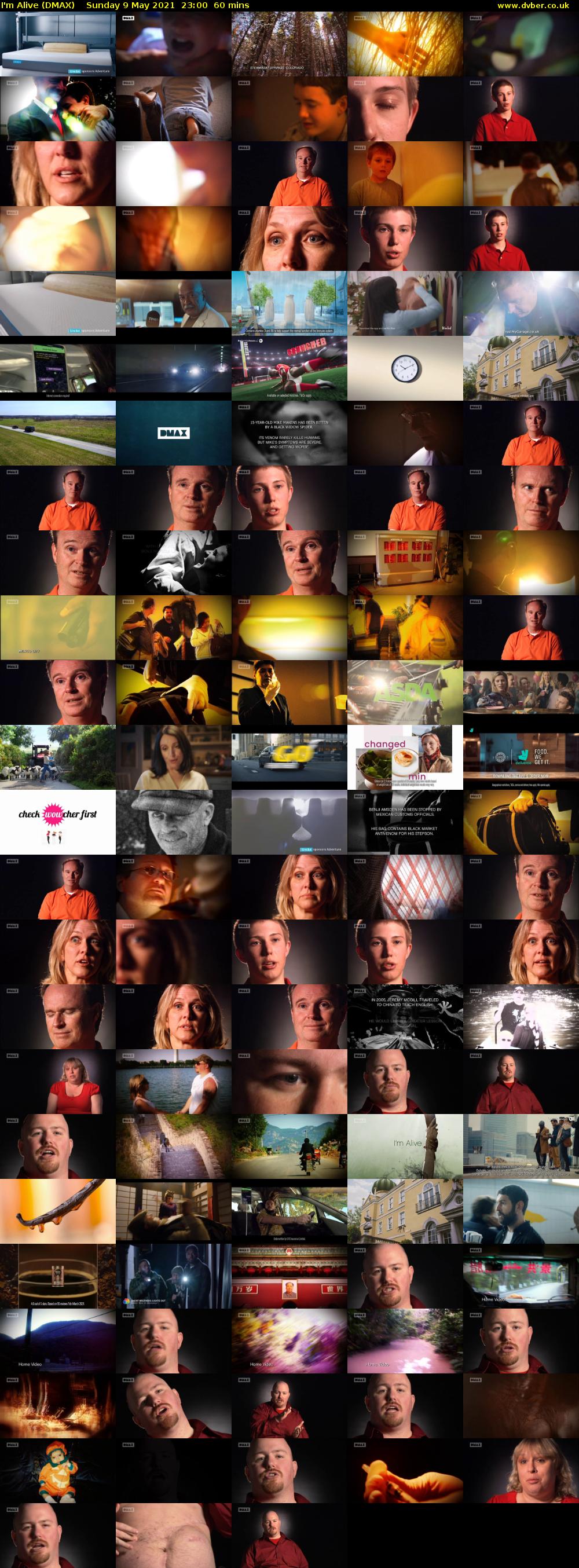 I'm Alive (DMAX) Sunday 9 May 2021 23:00 - 00:00