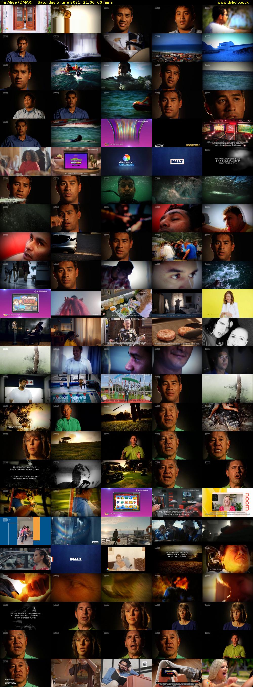 I'm Alive (DMAX) Saturday 5 June 2021 21:00 - 22:00
