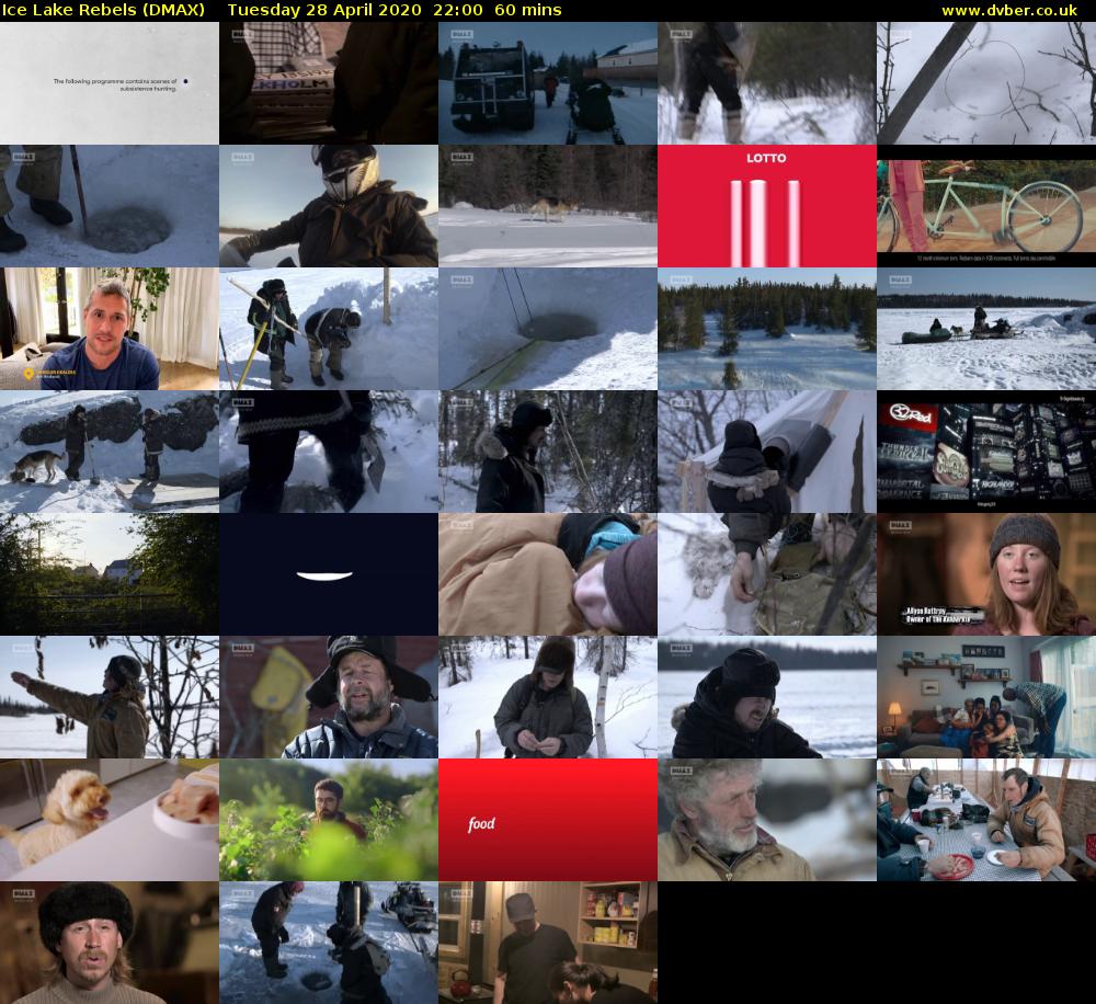 Ice Lake Rebels (DMAX) Tuesday 28 April 2020 22:00 - 23:00