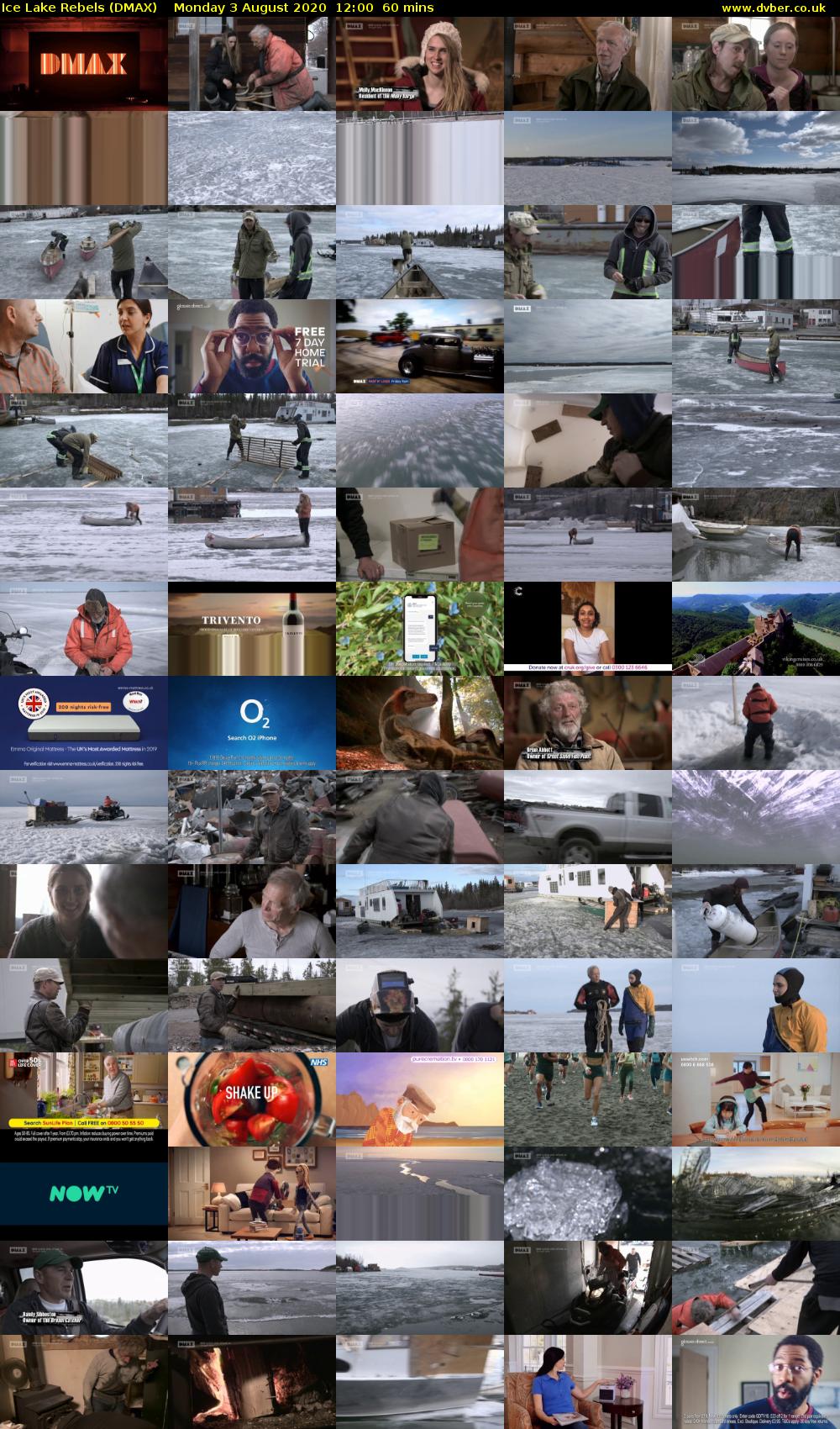 Ice Lake Rebels (DMAX) Monday 3 August 2020 12:00 - 13:00