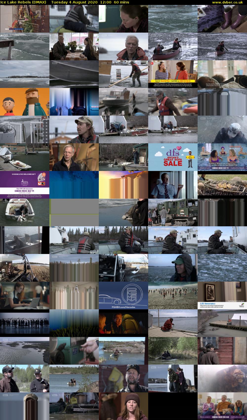 Ice Lake Rebels (DMAX) Tuesday 4 August 2020 12:00 - 13:00