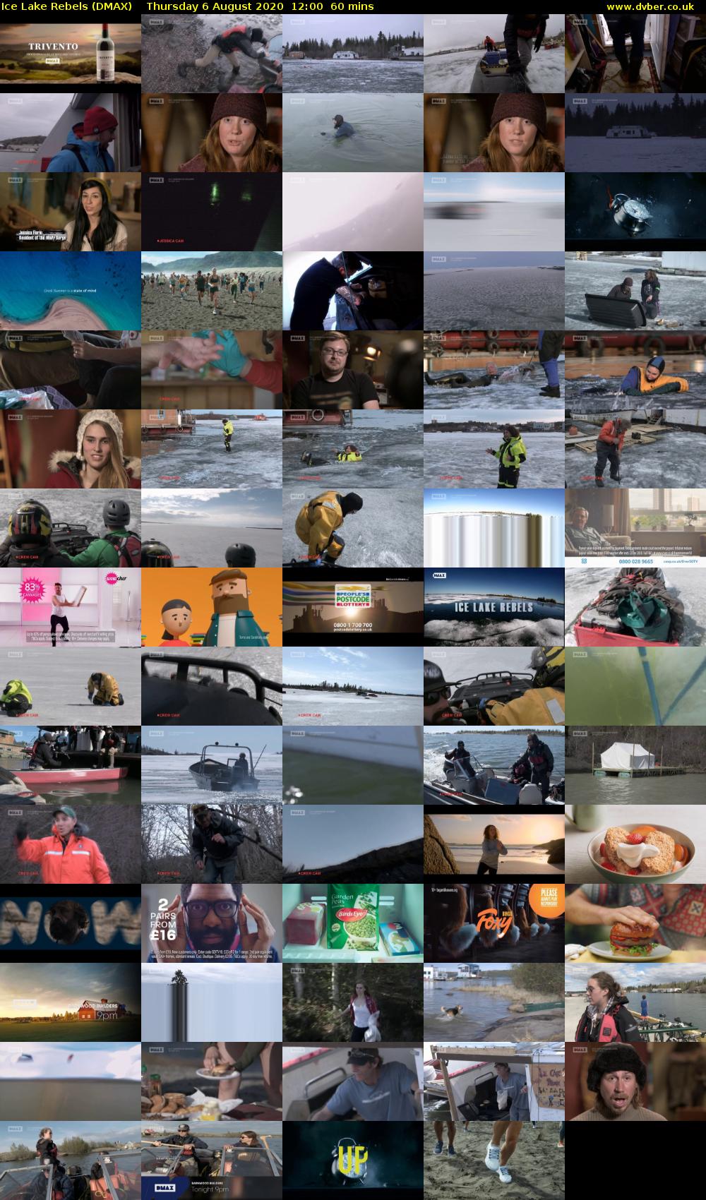 Ice Lake Rebels (DMAX) Thursday 6 August 2020 12:00 - 13:00