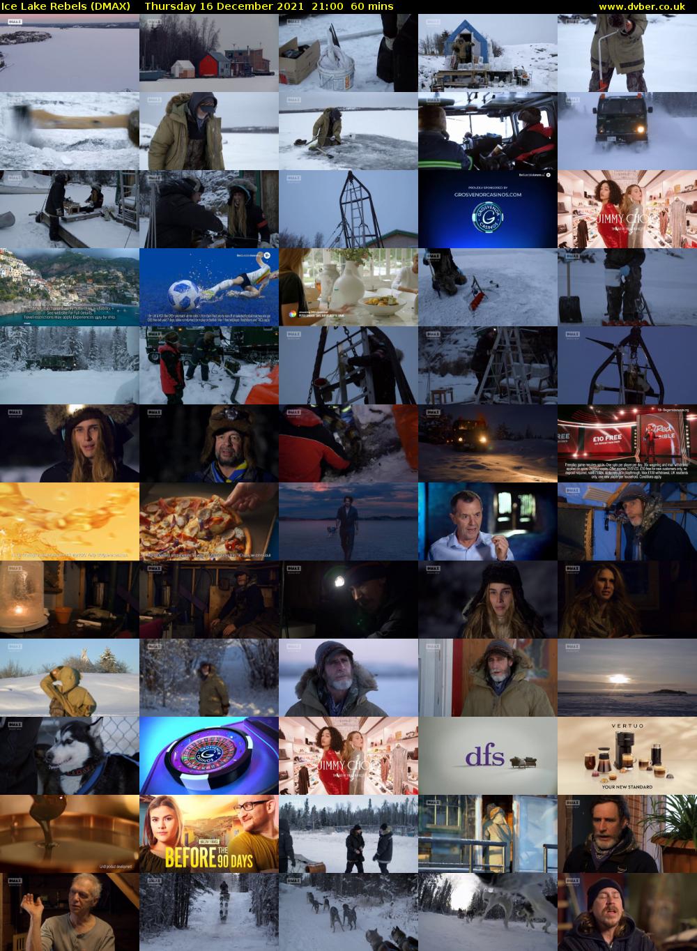 Ice Lake Rebels (DMAX) Thursday 16 December 2021 21:00 - 22:00