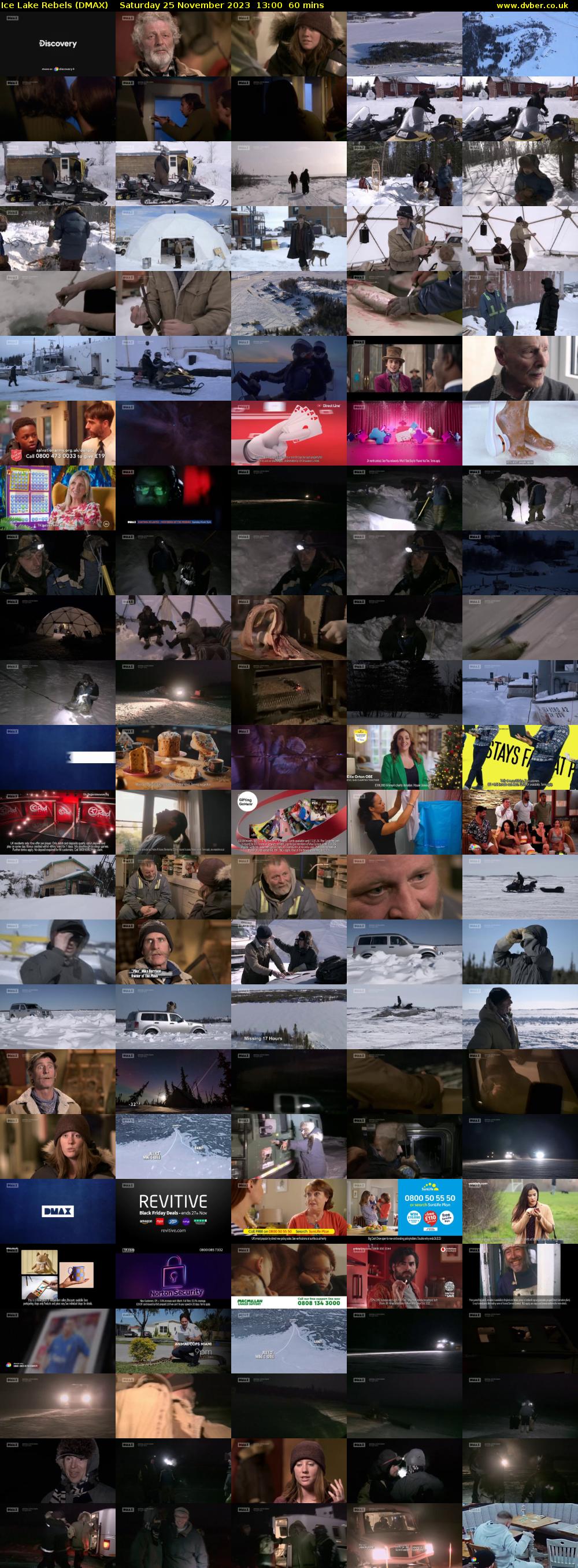 Ice Lake Rebels (DMAX) Saturday 25 November 2023 13:00 - 14:00