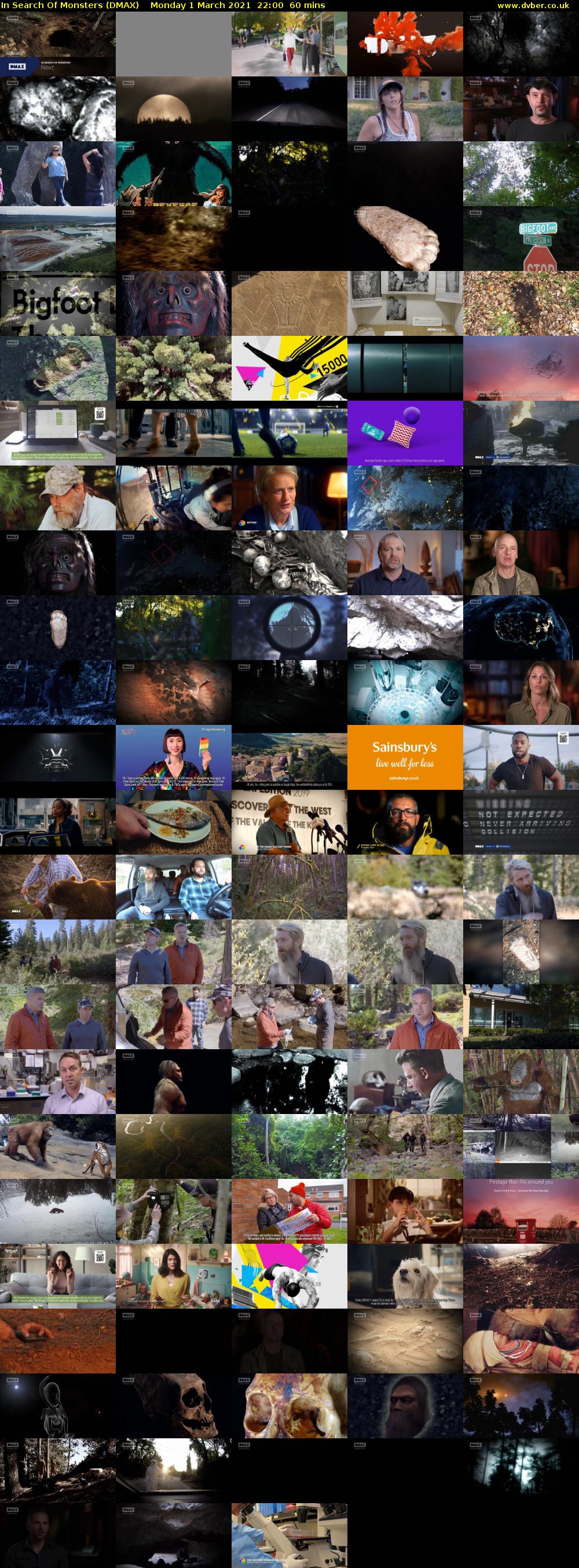 In Search Of Monsters (DMAX) Monday 1 March 2021 22:00 - 23:00