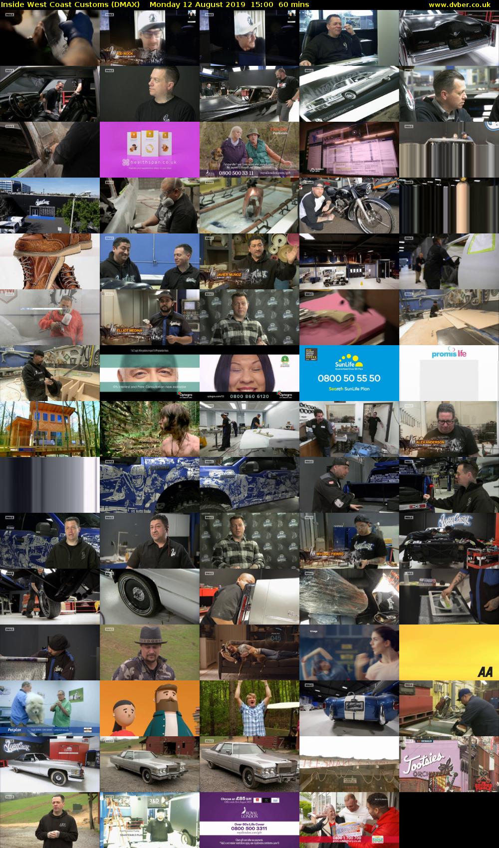 Inside West Coast Customs (DMAX) Monday 12 August 2019 15:00 - 16:00
