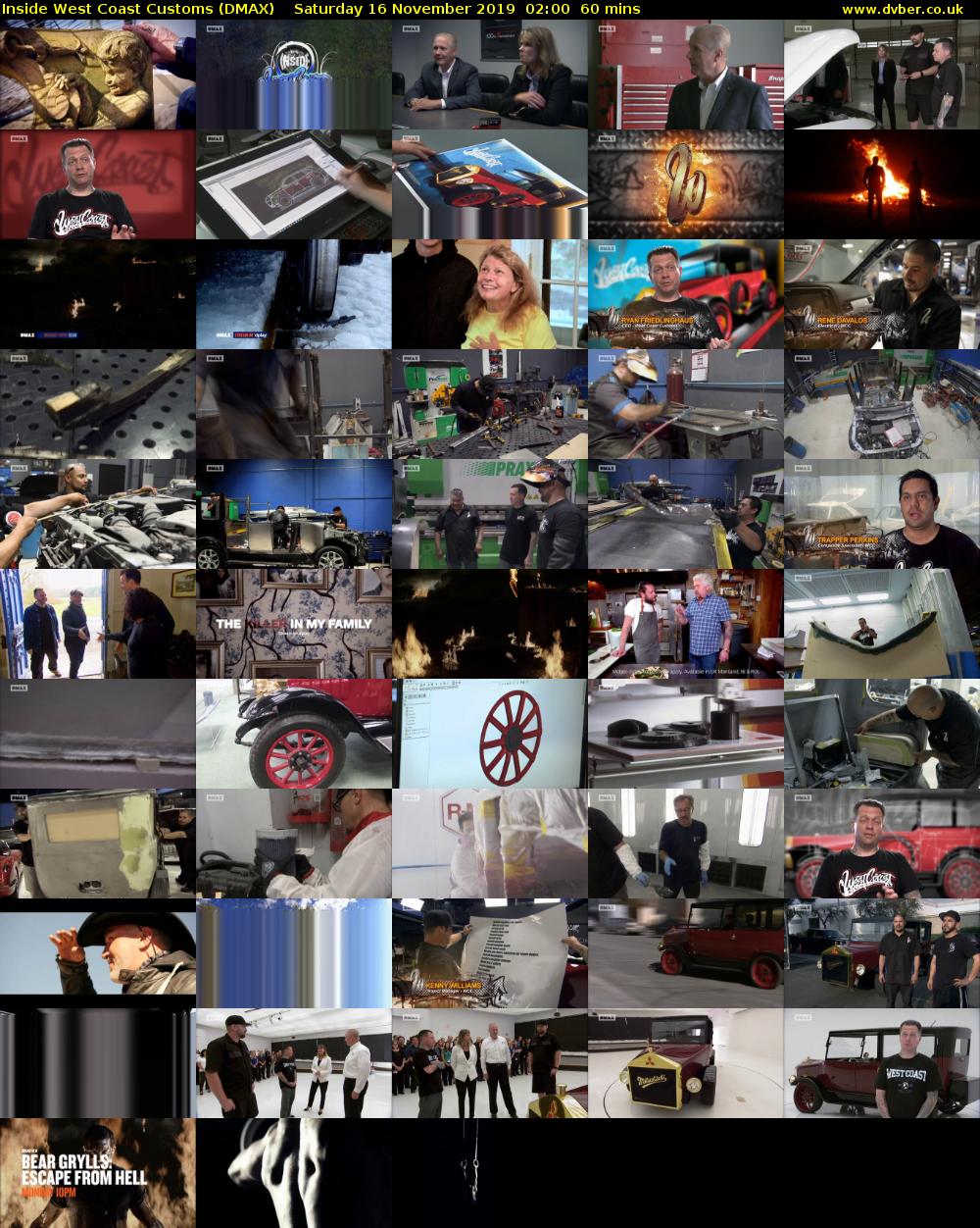 Inside West Coast Customs (DMAX) Saturday 16 November 2019 02:00 - 03:00