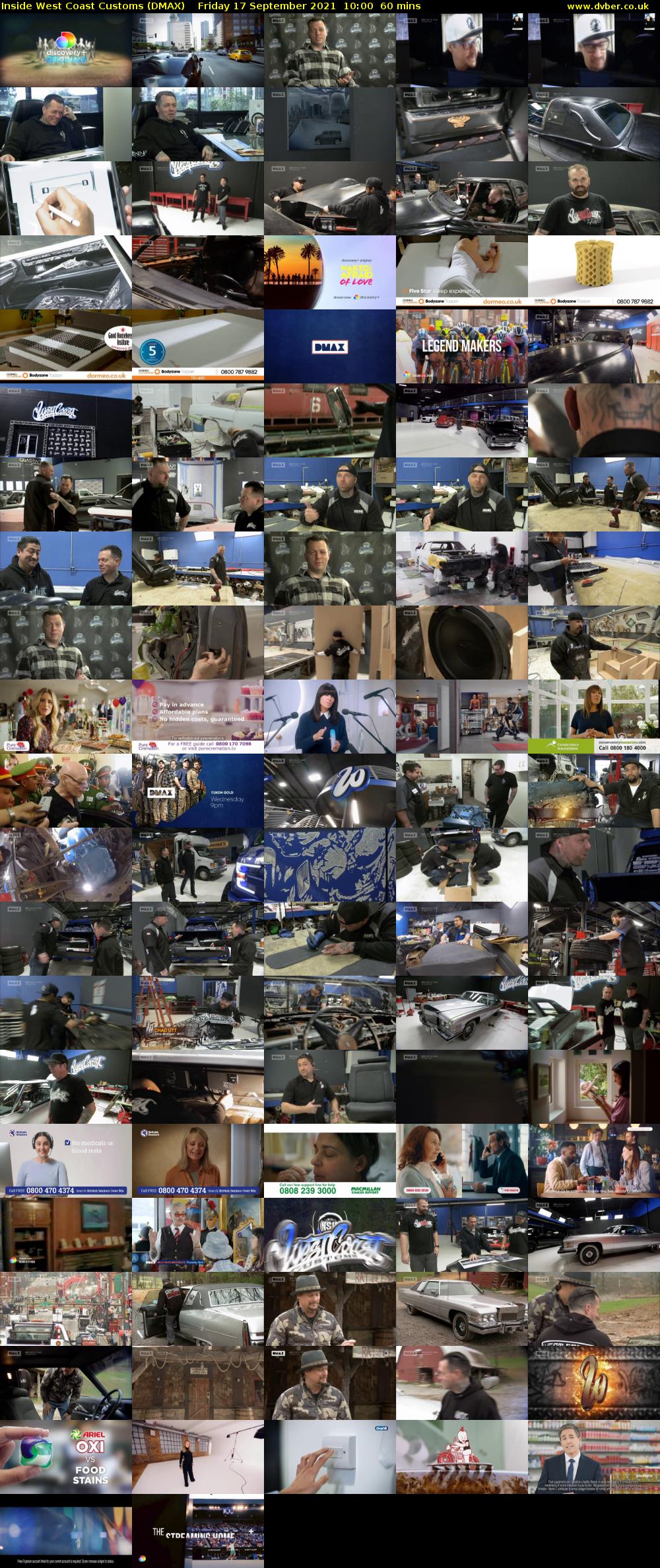 Inside West Coast Customs (DMAX) Friday 17 September 2021 10:00 - 11:00