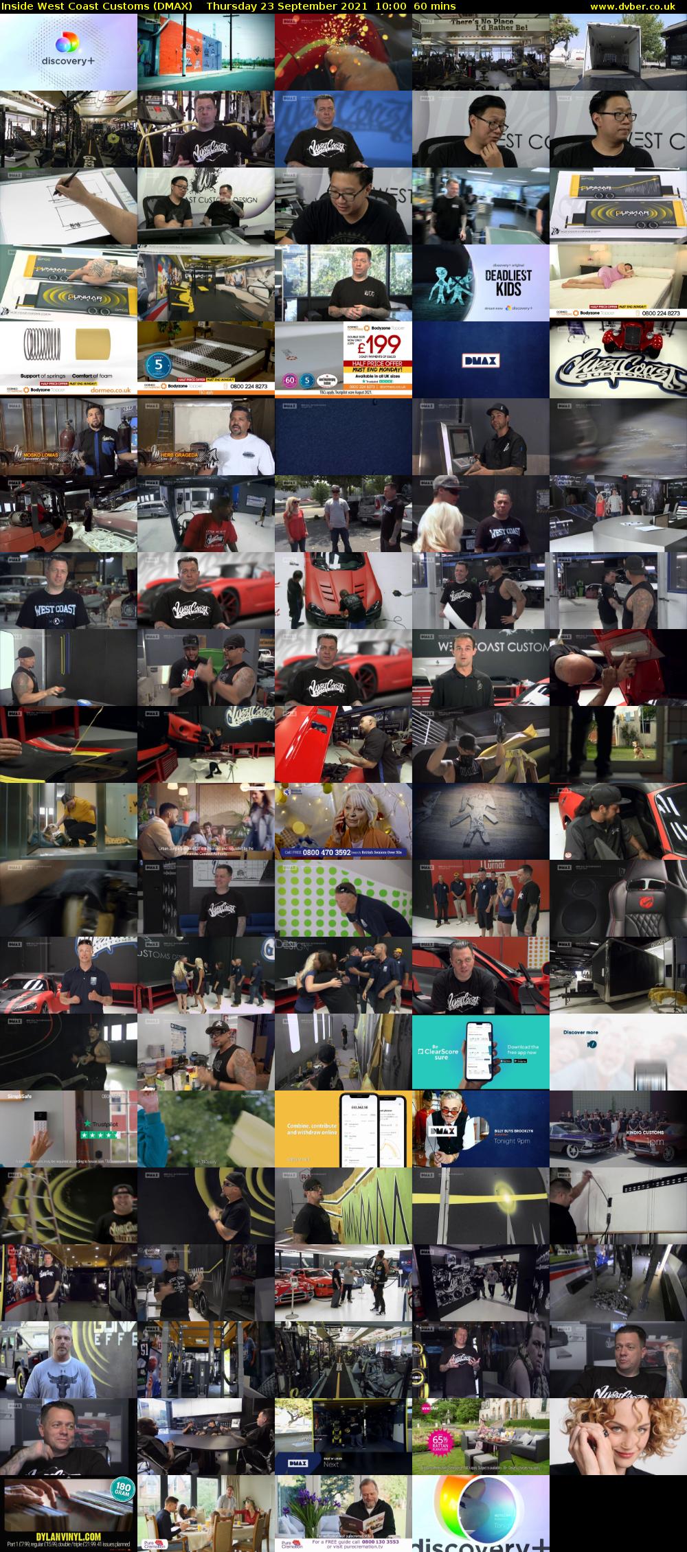 Inside West Coast Customs (DMAX) Thursday 23 September 2021 10:00 - 11:00