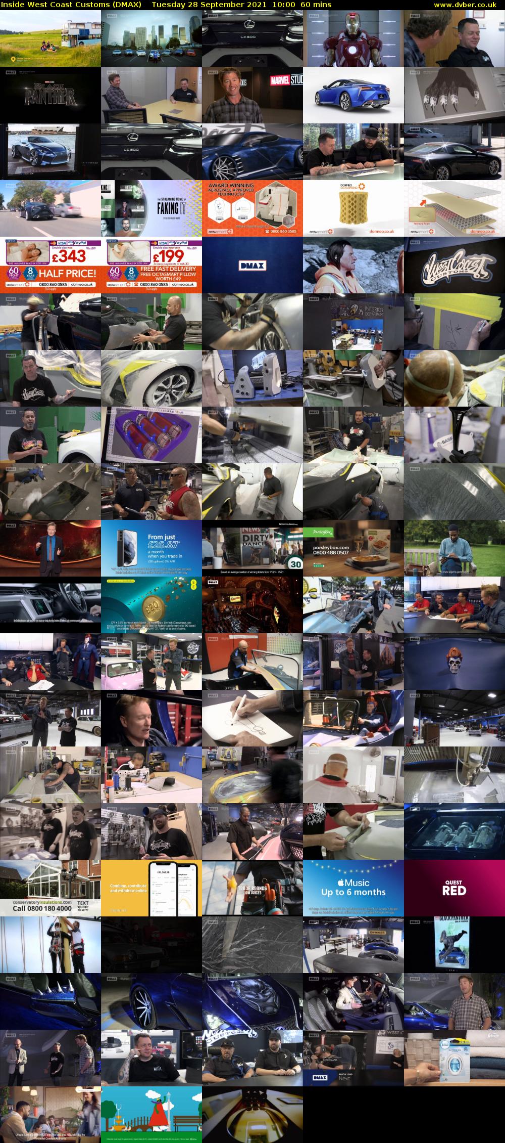 Inside West Coast Customs (DMAX) Tuesday 28 September 2021 10:00 - 11:00